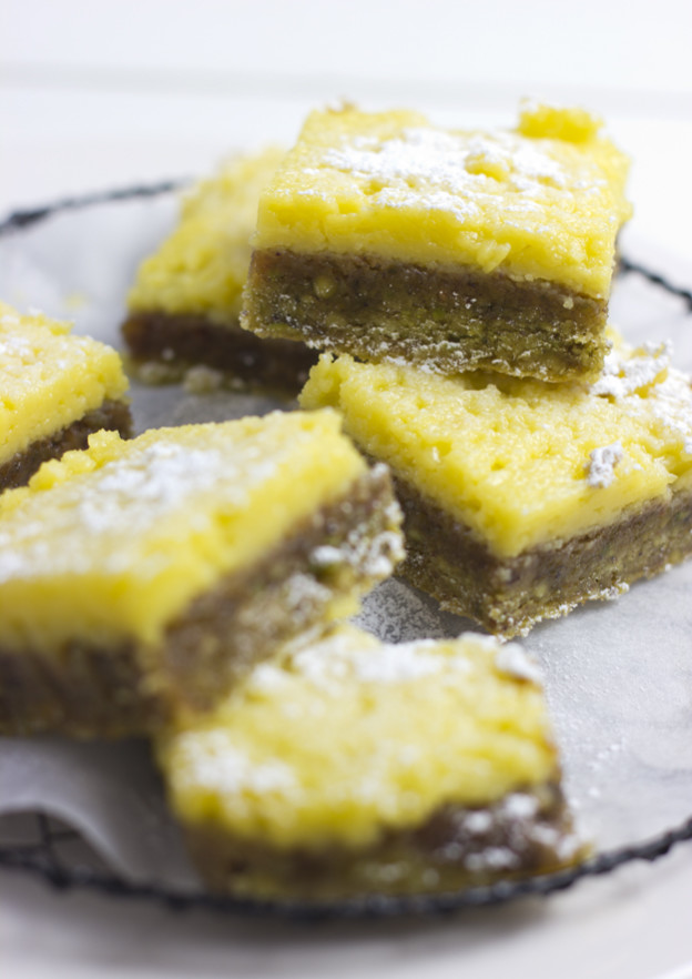 Magic Passover Pistachio Lemon Bars Salt And Serenity