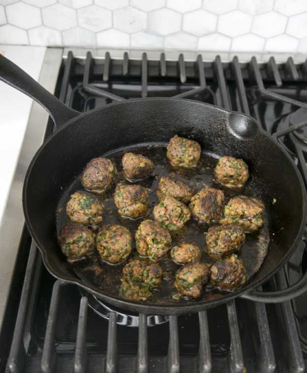 Spiced Lamb Meatball Pita Pockets | Salt and Serenity