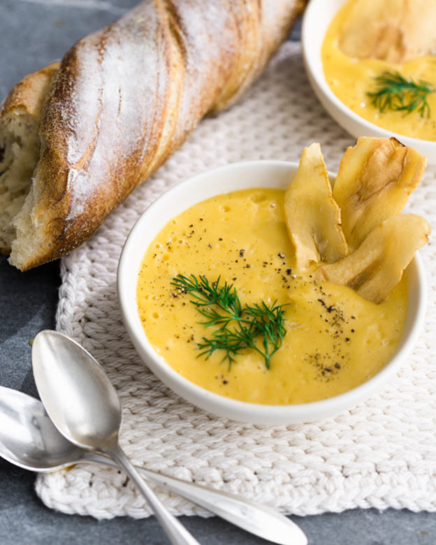 Yellow Split Pea and Parsnip Soup - Salt and Serenity