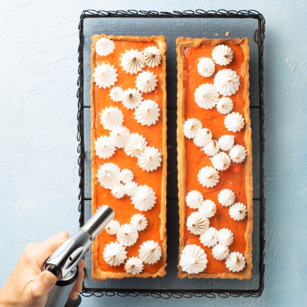 Blood Orange Meringue Tart - Salt And Serenity