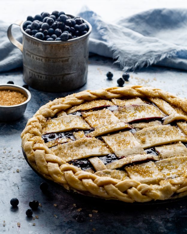 Blueberry Maple Pie - Salt and Serenity