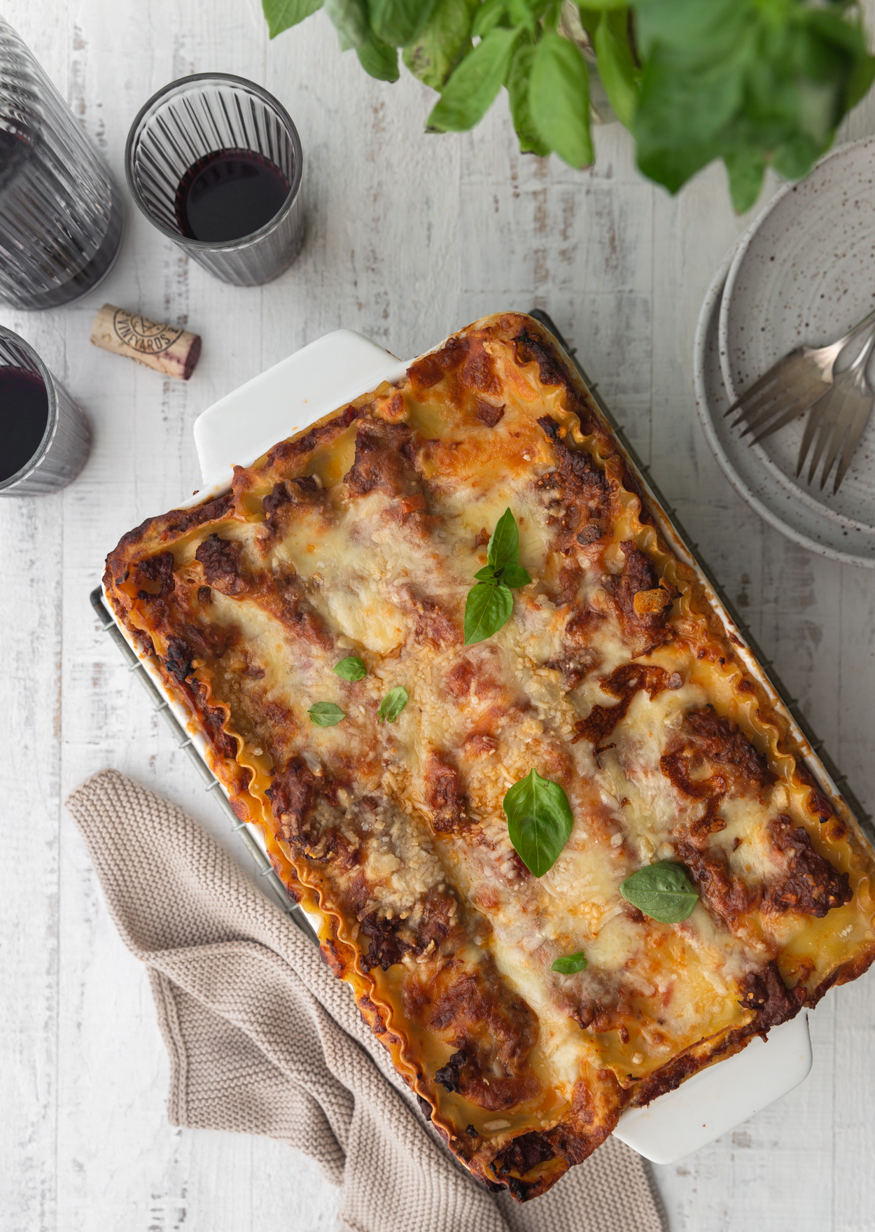 “Meaty” Vegetarian Lasagna | Salt and Serenity